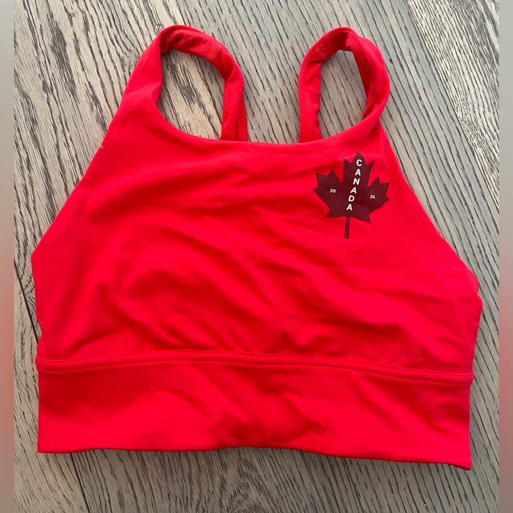 Lululemon team Canada sports bra